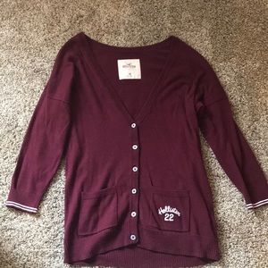 Hollister campus sweater.